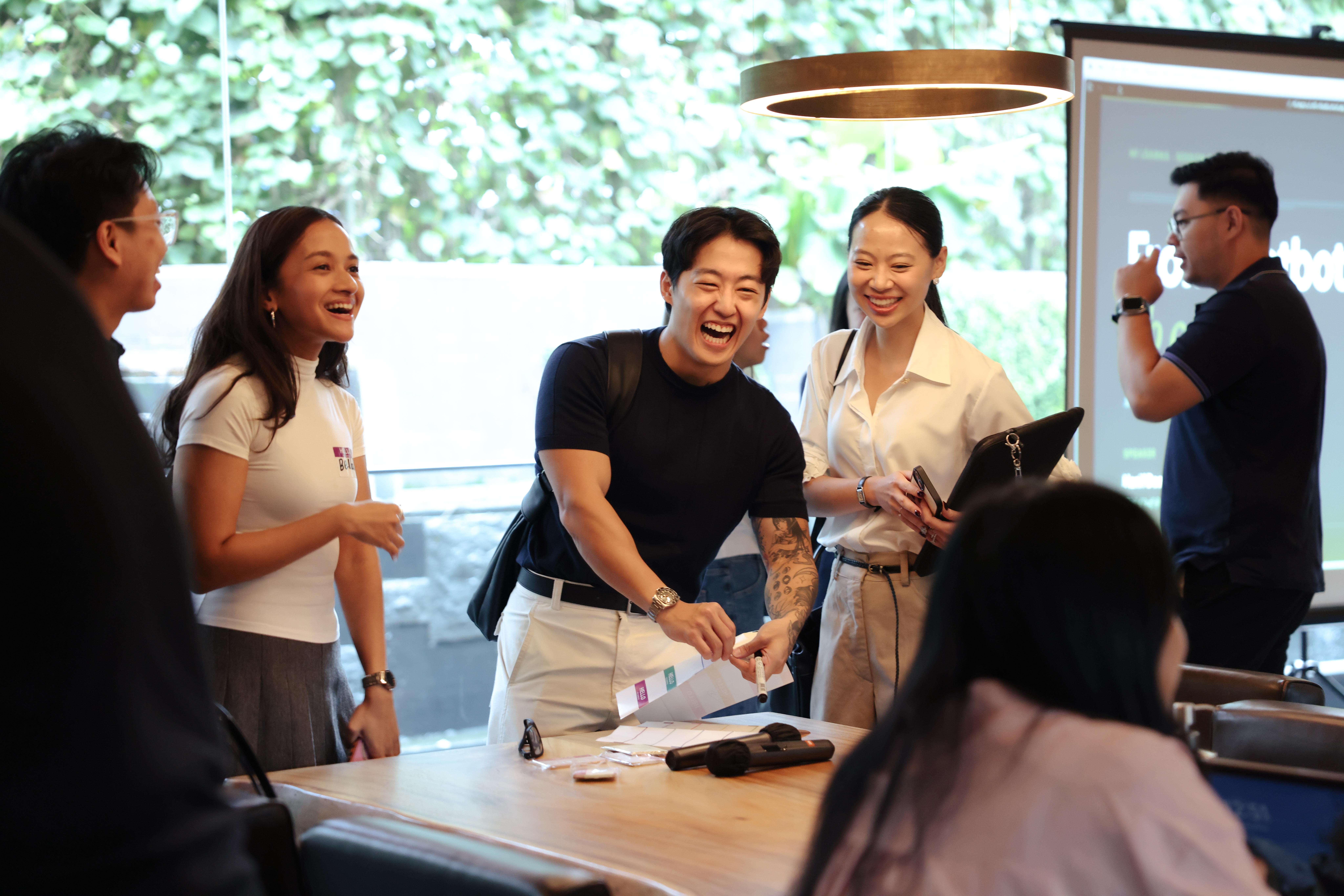 Candid joy in the Elevate community